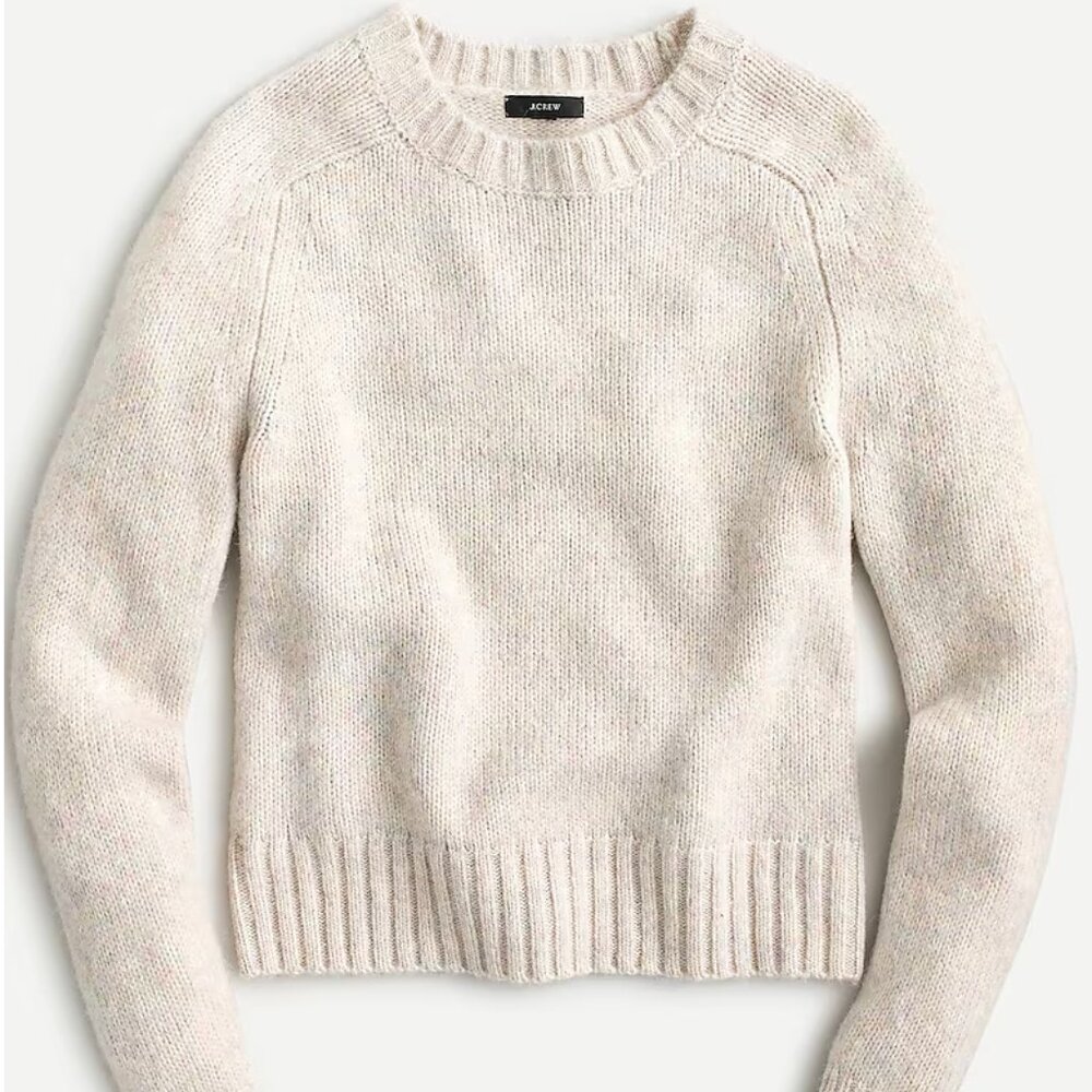 J.Crew Alpaca- blend Crew Neck Sweater size XS
